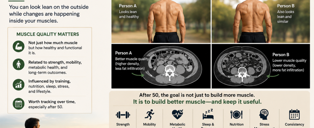 Muscle Quality After 50: Why Looking Lean Can Be Misleading